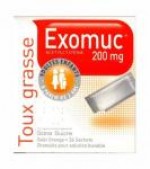 Exomuc 200mg Acetylcystéine : Avis