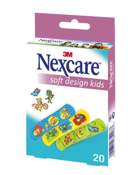 Nexcare Soft Design Kids Pansements Enfants