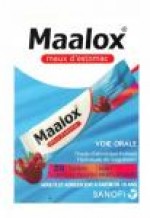 Maalox Maux d'Estomac Fruits Rouges Sachets Doses