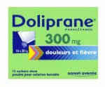 Doliprane Sachets 300mg et 500mg