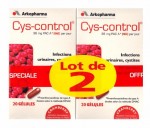 Cys-Control Gelules Lot de 2 Arkopharma