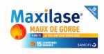 Maxilase Maux de Gorge Comprimés : Notice et Prix