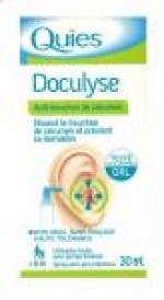 Quies Doculyse Spray Bouchon de Cerumen : Composition