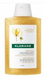 Klorane Soin Soleil Shampooing Nutritif à la Cire d'Ylang Ylang