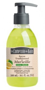 Le Comptoir du Bain Savon de Marseille Liquide Citron-Menthe