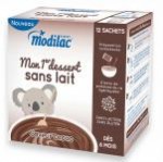 Modilac Mon 1er Dessert Sans Lait Saveur Cacao et Vanille