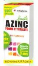 Azinc Forme et Vitalité Sirop Famille