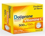 Doliprane Vitamine C 500mg/150mg Comprimés Effervescents