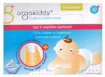 Orgakiddy Sac à Couches Parfumé Baby Powder ou Fraise