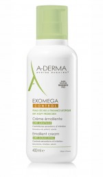 Aderma Exomega Control Crème Emolliente Anti-Grattage 50ml 200ml et 400ml