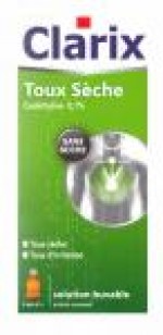 Clarix Toux Sèche Sirop Sans Sucre