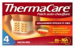 Thermacare Patch Auto-Chauffant Dos Pack Eco par 4