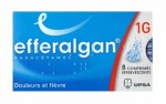 Upsa Efferalgan 1g Comprimés Effervescents