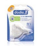Dodie Tetine Easy Air 3 Vitesses Debit 4 Liquide Epais 6 mois et Plus
