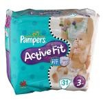 Pampers Active Fit Taille 3 Couches Bébé
